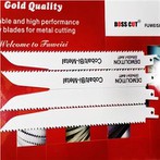 Llafnau Lifio cilyddol M2, M42 Torri Pallet